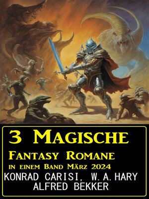 cover image of 3 Magische Fantasy Romane in einem Band März 2024